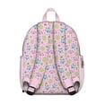 thumbnail image 2 of Hippie Retro Colorful Symmetrical Breathable Padded Backpack with Side Pockets, 2 of 4