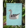 thumbnail image 3 of Caroline's Treasures BB8067GF Pilgrim Goose Blue Check Flag Garden Size , Small, multicolor, 3 of 3