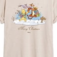 thumbnail image 3 of Winnie the Pooh - Merry Christmas Tigger and Pooh Relaxed Fit T-Shirt, 3 of 5