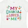 thumbnail image 4 of Inktastic My Babcia Loves Me Girls Toddler T-Shirt, 4 of 5