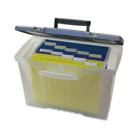Storex Portable File Box STX61511U01C