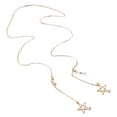 thumbnail image 1 of Cordón de cadena para de lectura , cuerda colgante de aleación, retenedor de cuerda para mujer, cordón para , collar, , correa de soporte estrella perla Hugo cadena de anteojos, 1 of 5