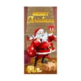 thumbnail image 2 of Japceit Festive Printed Santa Claus Christmas Door Decor, Merry Christmas Front Decoration for Indoor Outdoor Home Office, Party Supplies for Entryway Porch Holiday Season Celebration, 2 of 5