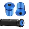 thumbnail image 3 of Manillar de ciclismo, tapas de extremo de empuñaduras de aleación de aluminio ajustables con bloqueo de expansión, para Azul, 3 of 7