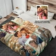 thumbnail image 5 of Personalised Blanket,Custom Blanket With Text 1-9 Photo, Personalised Blankets for Adults,Personalised Photo Blanket for Mother's Day,Customised Gifts for Mum,Dad,Boyfriend,Girlfriend,Friends, 5 of 6