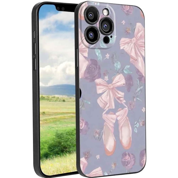 Ballet-Ballerina-44 Phone Case, Degined for iPhone 13 Pro Case Men Women, Flexible Silicone Shockproof Case for iPhone 13 Pro