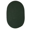 thumbnail image 1 of Colonial Mills Rug BR64R024X048 Boca Raton - Dark Green 2 ft. x 4 ft. Braided Rug, 1 of 1