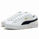 thumbnail image 3 of PU & MA Suede XL Leather PU & MA White Black 397255-02 Men's Size oki③, 3 of 6