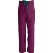 Angle View: ComfortEase Unisex Reversible Drawstring Scrub Pant