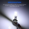 thumbnail image 3 of Sidaley Fog Light Size Handy Installation Mist Car Rainproof Exquisite Supplies Lights Anti-mist Waterproof Bulb LED Lamp Safety Signal Type3 NO3, 3 of 6