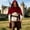 Red, variant on siminsem Medieval Hooded Shawl for Women Men Halloween Cape Wizard Cloak Renaissance Scarf Gothic Role Playing Wrap with Brooch for Cosplay Party LARP 1 Pack, Brown,One Size