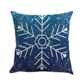 thumbnail image 1 of Fiudx Ofertas relámpago del día, solo en línea Funda de cojín de lino con diseño navideño, decoración para el hogar y el sofá, 1 of 1