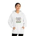 thumbnail image 4 of Never Give Up Your Day Dream Buterfly Motivational Pullover Hoodie, 4 of 9