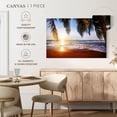 thumbnail image 5 of Elephant Stock Summer Golden Coast Wall Art - Horizontal Canvas Wall Art - Living Room Wall Decor - Beach Canvas - Beige And Brown Decor - 30" x 20", 5 of 8