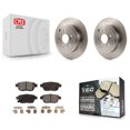 thumbnail image 1 of Transit Auto Rear Disc Brake Rotors and Ceramic Pads Kit for Car 2006-2014 Honda Ridgeline K8T-101931, 1 of 11