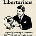 thumbnail image 3 of CafePress - The Libertarian Plot Light T Shirt - Men's Classic Graphic T-Shirt, 3 of 4