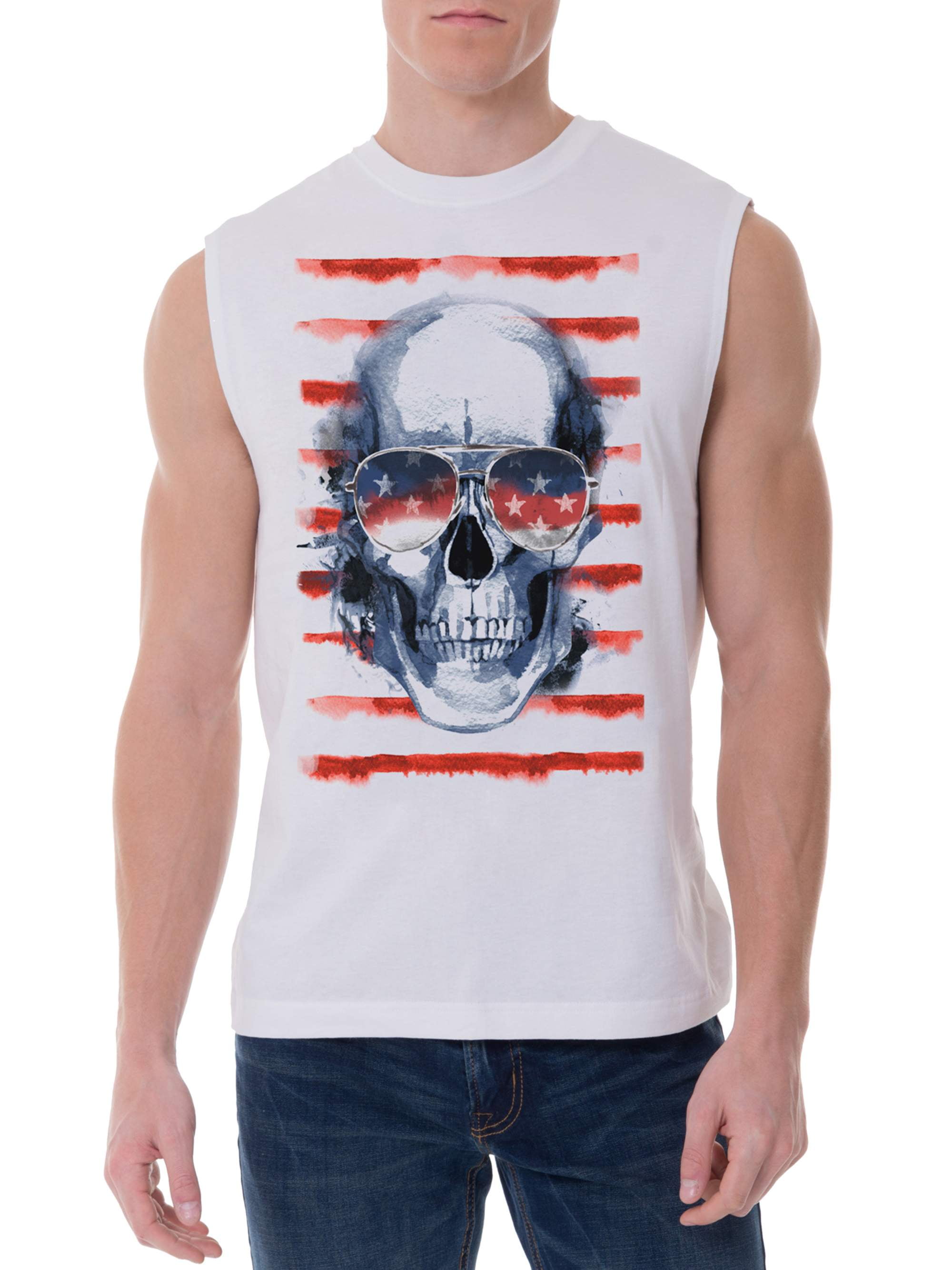 American Skulls Sleeveless T-Shirt 