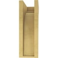 thumbnail image 4 of 5"W x 10"D x 15"H Classic Olympic Rough Cedar Woodgrain TimberThane Corbel, Primed Tan, 4 of 6