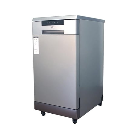 Sunpentown SD-9263SSB 18 in. Portable Dishwasher with Energy Star, Stainless