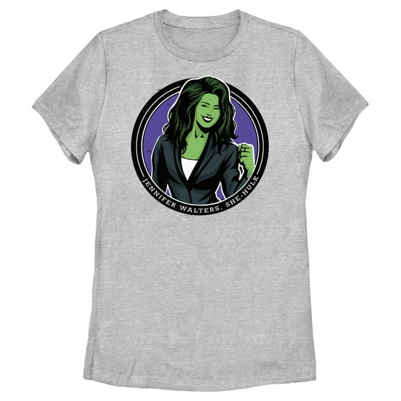 Women's She-Hulk: Attorney at Law Hero Lawyer  Graphic Tee Athletic Heather 2X Large