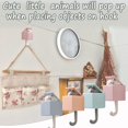 thumbnail image 5 of QPENWEI ganchos para llaves con forma de gato, decoración de habitación kawaii, ganchos adhesivos creativos, ganchos adhesivos resistentes para montar en la pared, para abrigos, bufandas, sombreros, t, 5 of 5
