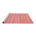 thumbnail image 2 of Ahgly Company Machine Washable Indoor Rectangle Abstract Red Modern Area Rugs, 4' x 6', 2 of 4
