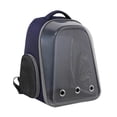 thumbnail image 1 of Mochila Transparente para Perros Jinwen Impermeable Azul Oscuro, 1 of 8