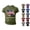Dark Green, variant on Boys Patriotic Spirit T-Shirt Red White Blue Flag Pattern Loose Fit Crewneck Short Sleeve Active Play Tee