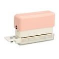 thumbnail image 2 of 6 Hole Paper Puncher, Paper Punch Puncher Cute Style  For Office Transparent,Pink, 2 of 8
