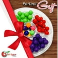 thumbnail image 7 of NY Spice Shop Assorted Gumballs Tray - 2 Pound - Assorted Fruit Flavors, 7 of 7