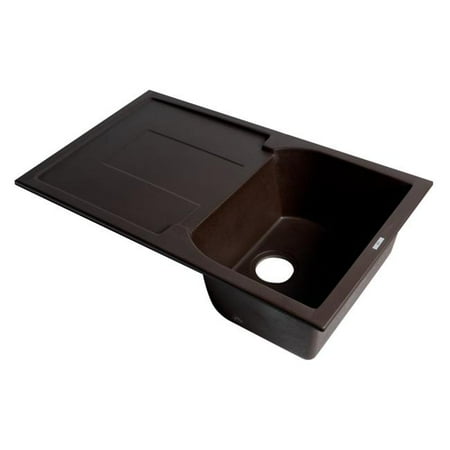 Alfi Brand Ab1620di C Chocolate 34 In Single Bowl Granite
