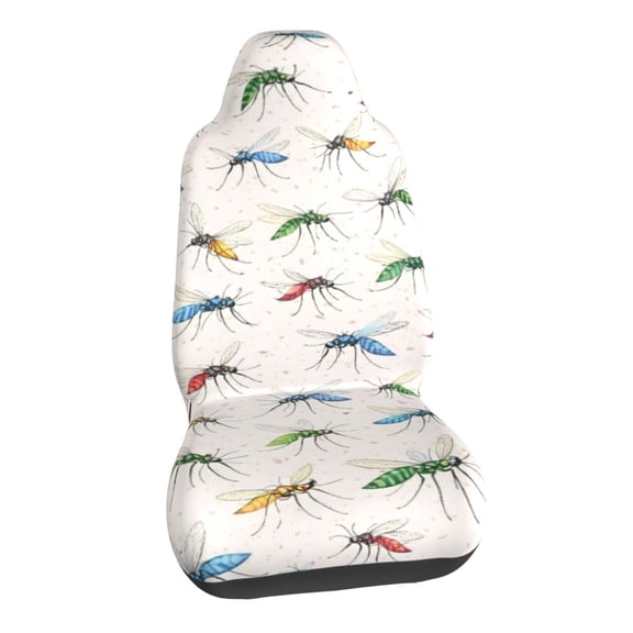 Vintage Insect Car Seat Covers Stretch Car Seat Protectors Universal Fit