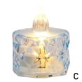 thumbnail image 3 of Flameless LED Tea Lights Candles Flickering Battery Wedding Decor Operated, 3 of 8