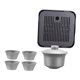 thumbnail image 4 of Juego de té Kung Fu de titanio, juego de tazones de té, tazas de té con bolsa de almacenamiento, Juego de Tetera con 4 tazas para interior, Camping, Sin bandeja de té, 4 of 8