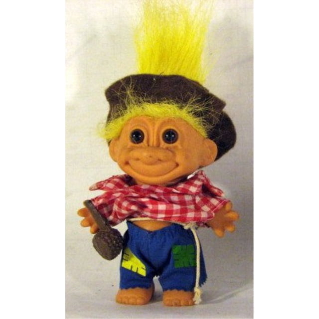 yellow troll doll