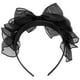 thumbnail image 4 of Diadema con lazo de encaje estilo retro, adorable tocado para fiestas de cosplay y festivales., 4 of 5
