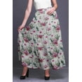 thumbnail image 2 of Bimba Jupes Maxi Imprimées Femmes Style Bohème Gitane Longue Jupe en Coton, 2 of 5