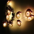 thumbnail image 3 of SDJMa 10ft Christmas Santa Claus String Lights 20 Led Lights Colorful Xmas Decor Light, 20 LEDs Santa Claus String Lights for Christmas Tree Decoration Home Garden Indoor Outdoor Decor, 3 of 8