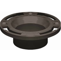 Oatey 43524 Abs Long Pattern Flange