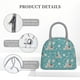 thumbnail image 4 of Easygdp Teal Mama Llama Bolsa de Almuerzo Insulada Grande, Forro de Aluminio, Diseño Espacioso, a Prueba de Fugas, Ideal para Trabajo, Picnics, Viajes y Actividades al Aire Libre, 4 of 6