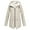 A73 Beige, variant on TrendOFT Women's Long Trench Coats Thicken Linend Travel Raincoat Winter Warm Casual Rain Windbreaker with Hood Waterproof Jacket Beige L