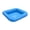 Blue, variant on Blue Inflatable Buoyancy Ice Bar Summer Swimming Pool Water Entertainment Fruit Beverage Tray Cup Holder