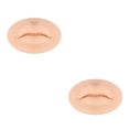 thumbnail image 3 of Minnieouse Nude Open Mouth Lips 3D Practice Lip Eyelash Template Coloring Microblading Beginner Double-sided Eyebrow Experienced Skin Color de piel 2Conjunto, 3 of 6