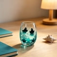 thumbnail image 7 of Halloween Ghost Stemless Glassware, 2D Printed Spooky Drinkware，Spooky 2D Ghost Print With Underwater Details, Smooth Stemless Glass For Wine, Cocktails, Juice And Halloween Entertaining 2026, 7 of 7