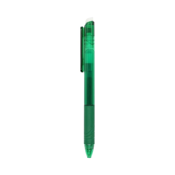 Xihbxyly Bolígrafo Borrable, Tinta de Gel Giratoria de 0,5 Mm, Escritura Suave, Agarre Cómodo, Material Escolar de Oficina, Juego Multicolor, 14,5 Cm de Largo, Incluye 1 Bolígrafo.