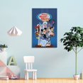 thumbnail image 4 of El Show del Ratón Cuadro decorativo colgante - Arte de pared - Póster enmarcado - Decoración de pared - Regalos para familia, amigos y aficionados 20*30 cm, 4 of 6