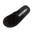 thumbnail image 3 of Ramiter Beach Sandals for Woman Flip Flops for Women, Pillow Soft Recovery Thong Sandals Slippers, Summer Beach Shoes with Arch Support Black,6.5, 3 of 7