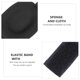 thumbnail image 4 of 3 protectores de ojos con correa ajustable para dormir, antifaz nocturno para hombre, color negro, 4 of 6