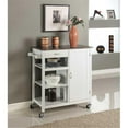 thumbnail image 1 of Inroom Design de Meubles Y05-WH Chariot de Cuisine, 1 of 3