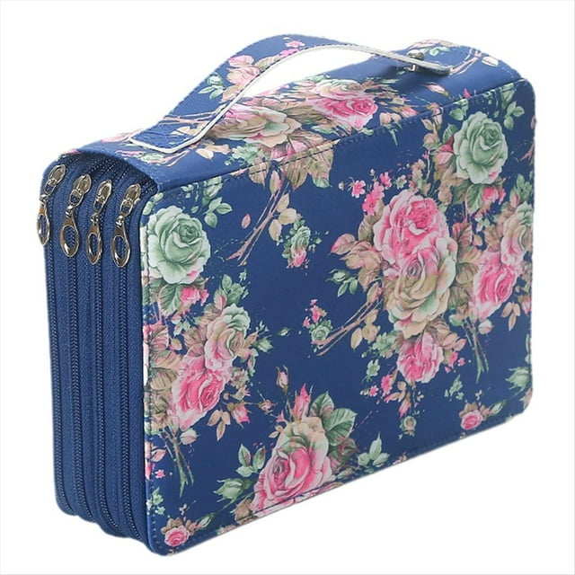 Estuche con Ranuras para Lápices, , Estuche de Gran Capacidad, Organizador de Papelería, Estuche Grande para Lápices, Kit C